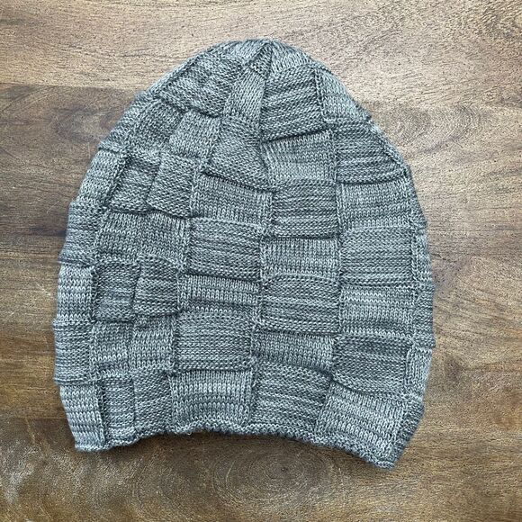VGOGFLY Mens Slouchy Beanie Hat Adult One Size Knit‎ Fleece Lined Warm Winter - Picture 3 of 4